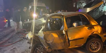 Ordu’da 2 otomobil kafa kafaya çarpıştı: 1 ölü, 1 yaralı