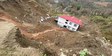 Ev 50 metre sürüklenmişti: Afet bölgesi kapsamına alındı
