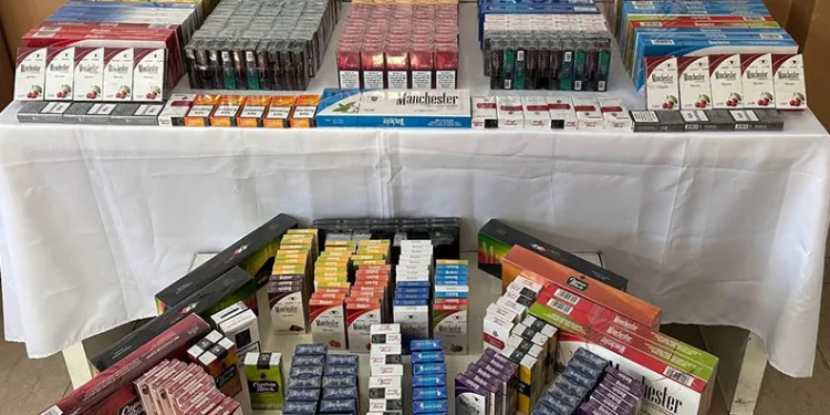 Kütahya’da kaçak sigara operasyonu