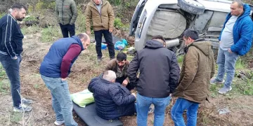 Çatalca’da araç ağaca saplandı: 1 yaralı