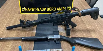 Kars’ta silah ve mühimmat ele geçirildi