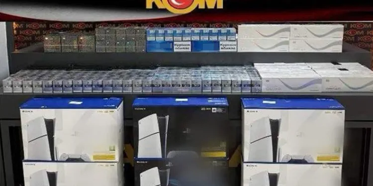 Batman’da gümrük kaçağı sigara ve oyun konsolu ele geçirildi