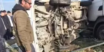 Mardin’de tır ile panelvan çarpıştı: 1 yaralı