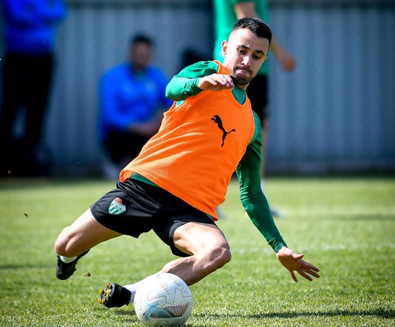 Bursaspor'un antrenmanı