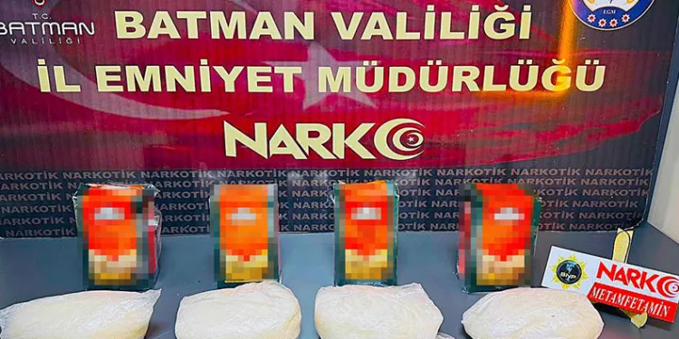 Çay paketleri içinde uyuşturucu taşıyan yolcu tutuklandı