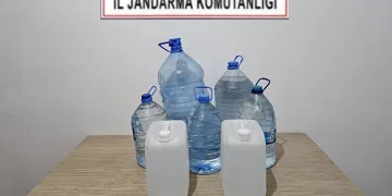 Tekirdağ’da jandarmadan kaçak içki ve ruhsatsız silah operasyonu