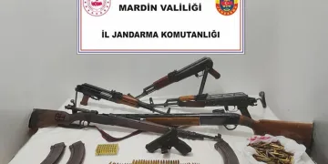 Mardin’de silah ve mühimmat kaçakçılarına operasyon: 1 gözaltı