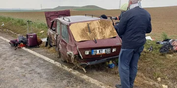 Çorum’da otomobil takla attı: 6 yaralı
