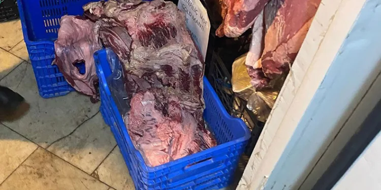 Zincir markette şok “et” denetimi