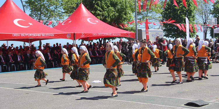Ordu’da 19 Mayıs kutlaması