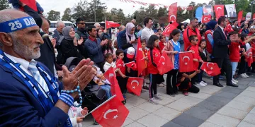 Erzurum’da 19 Mayıs coşkusu