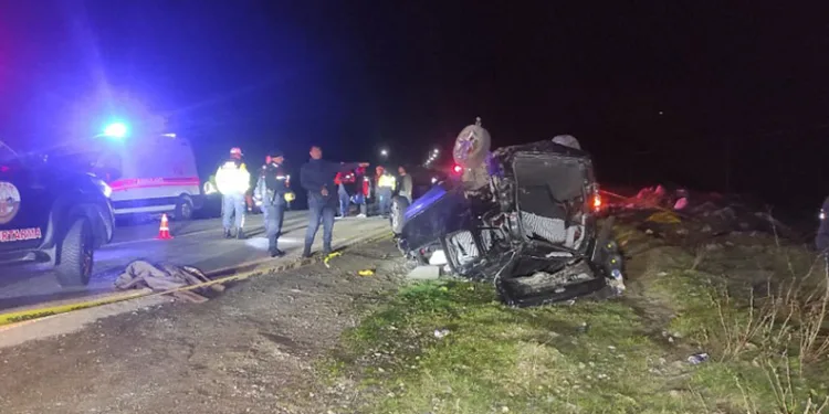 Rize’de otomobil takla attı: 3 ölü, 2 yaralı