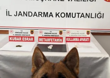 Gümüşhane’de uyuşturucu operasyonu