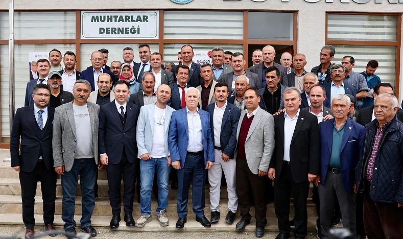 Mustafa Bozbey ve muhtarlar