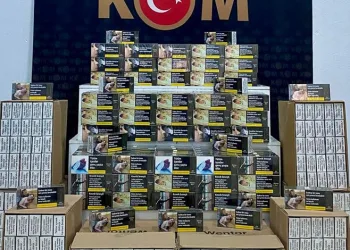 Kars’ta 130 bin boş makaron ele geçirildi