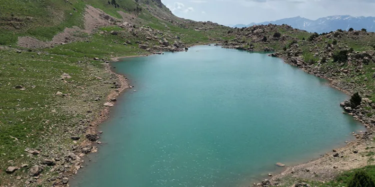 Şırnak’ta 3 bin rakımda muhteşem göl