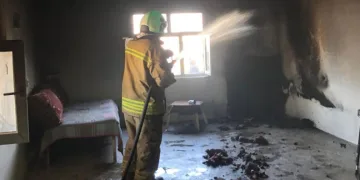 Mardin’de ev yangınında bir kişi hayatını kaybetti