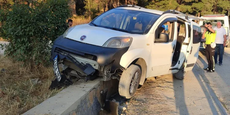 Edirne’de drift yaparken duvara çarpan sürücüye 46 bin TL ceza kesildi