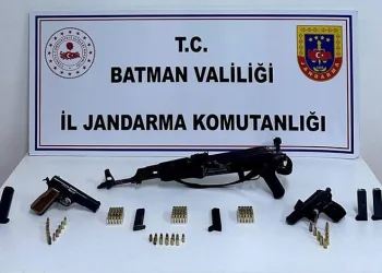 Batman’da uzun namlulu kaçak silah ile yakalanan şahıs tutuklandı