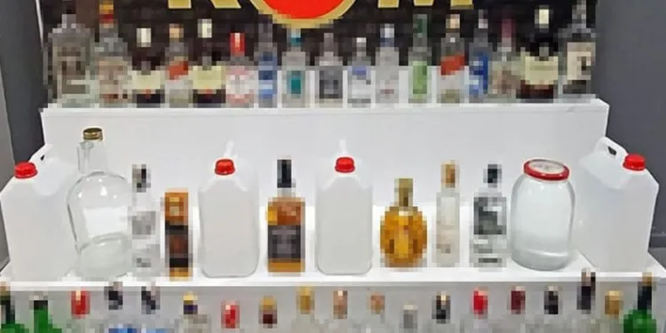 Isparta’da kaçak alkol operasyonu