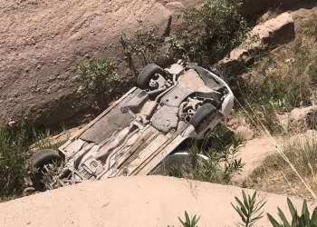 Silopi’de otomobil şarampole yuvarlandı: 1 ölü, 3 yaralı