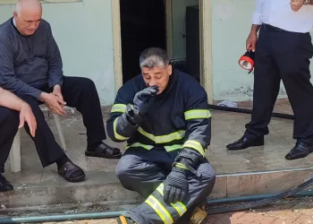 Muş’ta tek katlı evde yangın çıktı