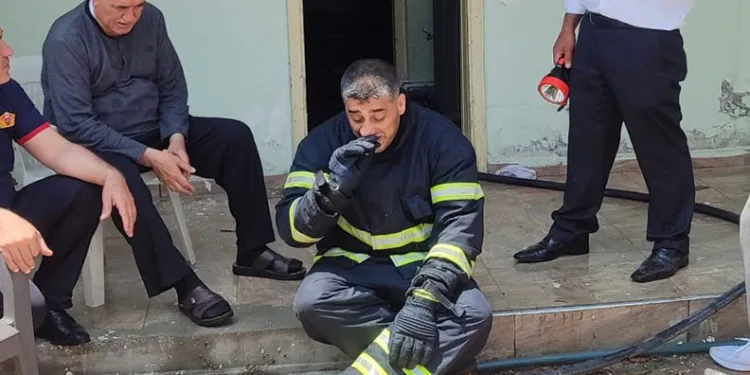 Muş’ta tek katlı evde yangın çıktı