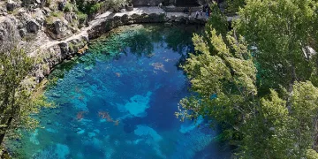 Tabiat harikası Gökpınar Gölü, hayran bırakıyor