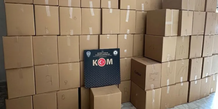 Bayburt merkezli 3 ilde kaçak tütün operasyonu