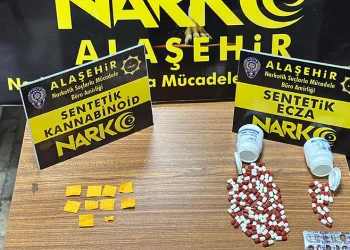 Alaşehir’de zehir taciri tutuklandı