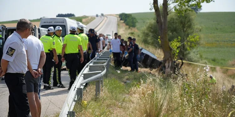 Edirne’de katliam gibi kaza: 5 ölü, 1 yaralı