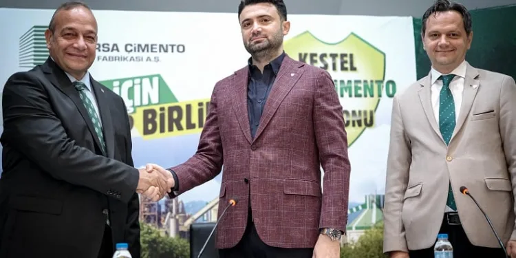 Bursa Çimento ile Bursaspor arasında 5 yıllık dev iş birliği