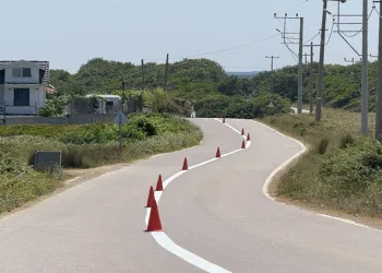 Yol çizgileriyle ulaşım güvenli hale getiriliyor