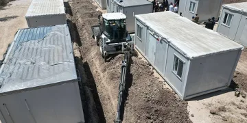 Bilecik’te yangın sonrası konteyner kentler kuruluyor