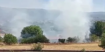 Bolu’da anız yangını korkuttu