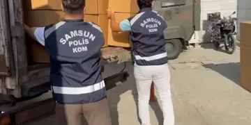 Samsun’da 3 milyon 780 bin kaçak makaron ele geçirildi