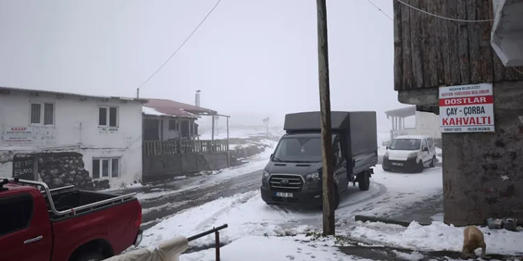Artvin’in vadilerini sel, yaylalarını kar vurdu