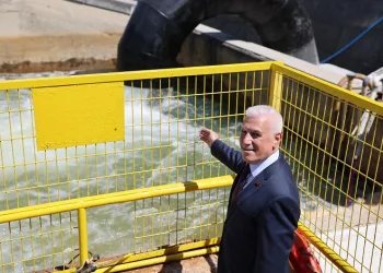 Bursa’ya can suyu olacak vana açıldı!