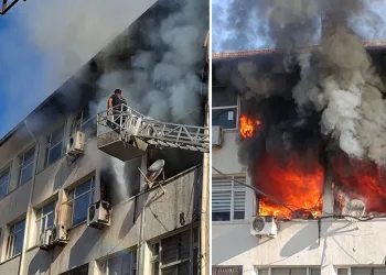 Hilvan Hükümet Konağı’nda yangın