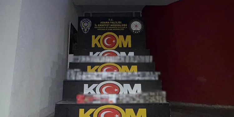 Adana’da 4 bin paket kaçak sigara ele geçirildi