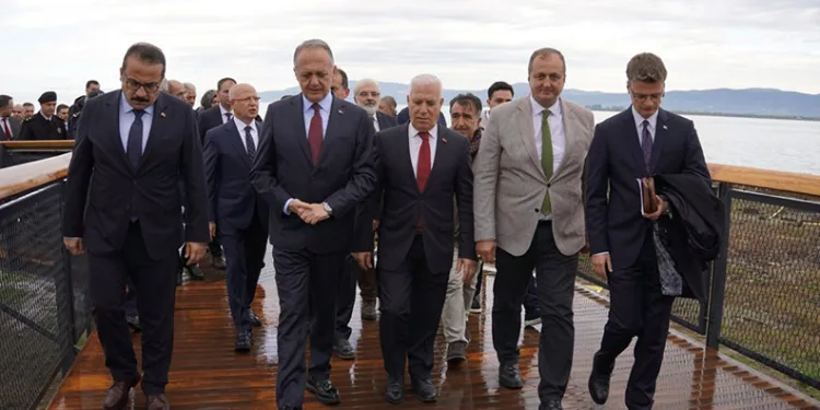 İznik Göl Bazilikası Ören Yeri Karşılama Merkezi hizmete girdi