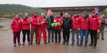 Arama kurtarma ekipleri Ericek Adrenalin Park’ta yarıştı