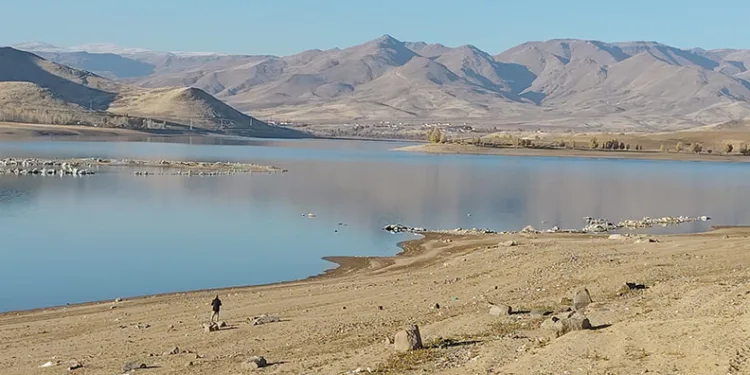 Erciş’teki barajları kuraklık vurdu