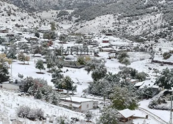 Antalya’nın yüksek kesimleri karla kaplandı