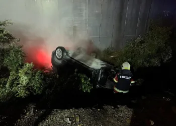 Şelaleleri gezmeye giden muhtar 30 metre yükseklikten düşerek yaralandı