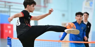 Karacabey’de ayak tenisi şampiyonu Karaca