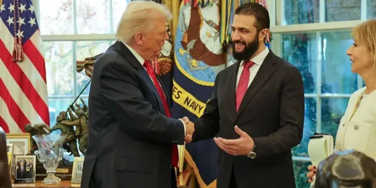 Trump, Ahmed Şara ile görüştü