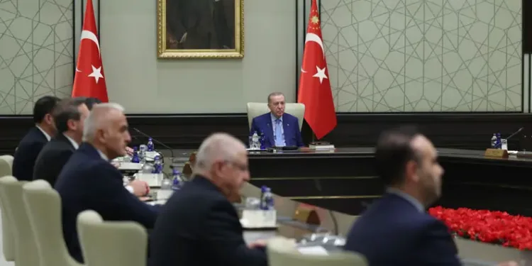 Kabine toplantısı başladı