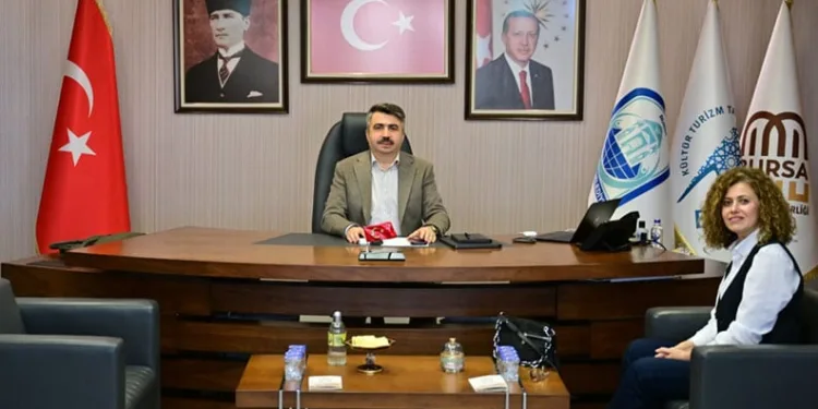 TTF Bursa Temsilcisi Aslıhan Köse’den Başkan Oktay Yılmaz’a Ziyaret
