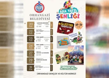 Orhangazi Belediyesi Ara Tatilde Çocuklara Sürpriz Hazırladı